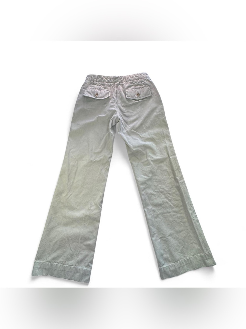 Banana Republic Factory Store Khaki Tan Cotton Chino Pants Size 0 Classic Preppy - Picture 3 of 7